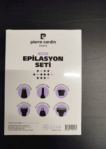 Pierre Cardin 6'sı 1 Arada Su Geçirmez Epilasyon Seti - Görsel 2
