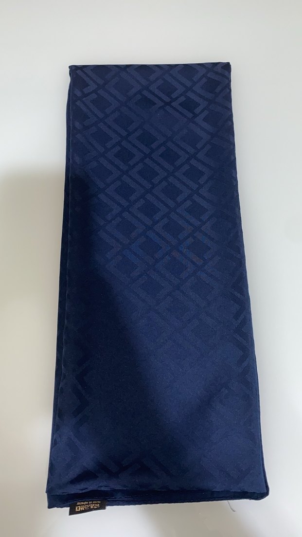 Lacivert Kadın Jakar şal - Görsel 3