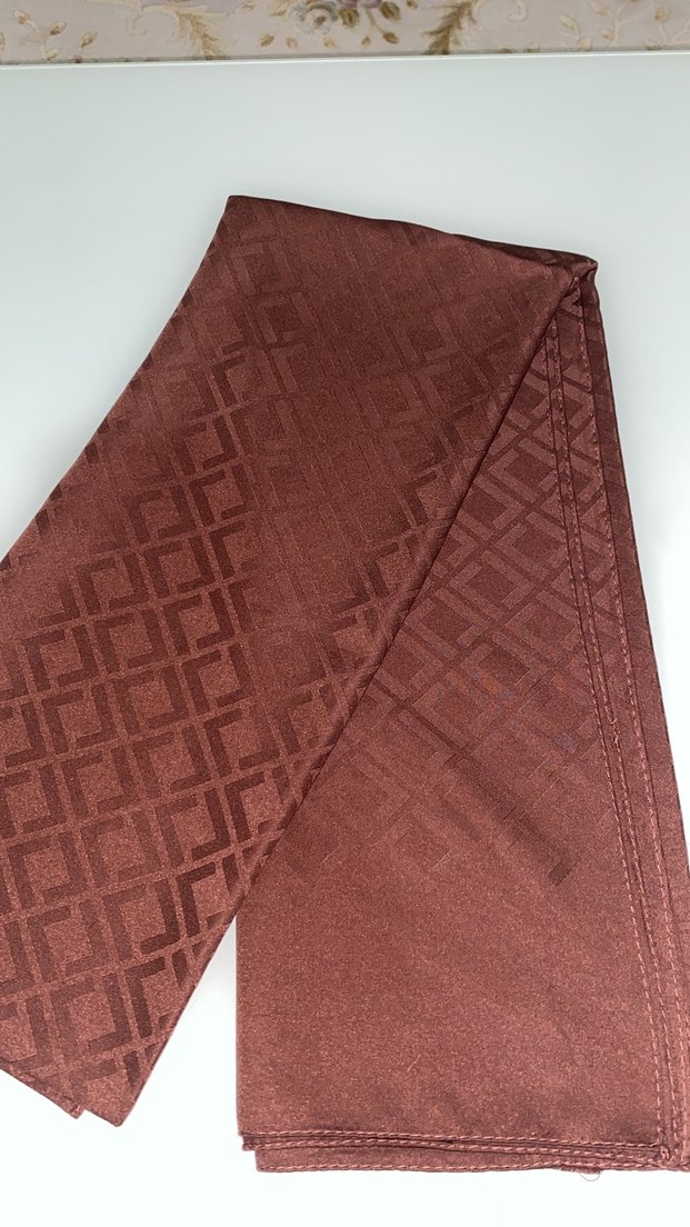 Çikolata kahve Jakar şal - Görsel 3