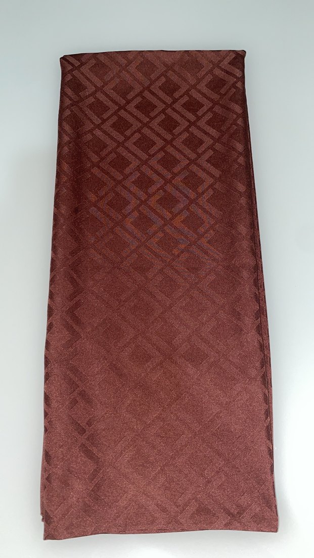 Çikolata kahve Jakar şal - Görsel 2