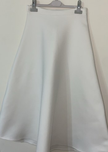 Beyaz scuba etek - Görsel 3
