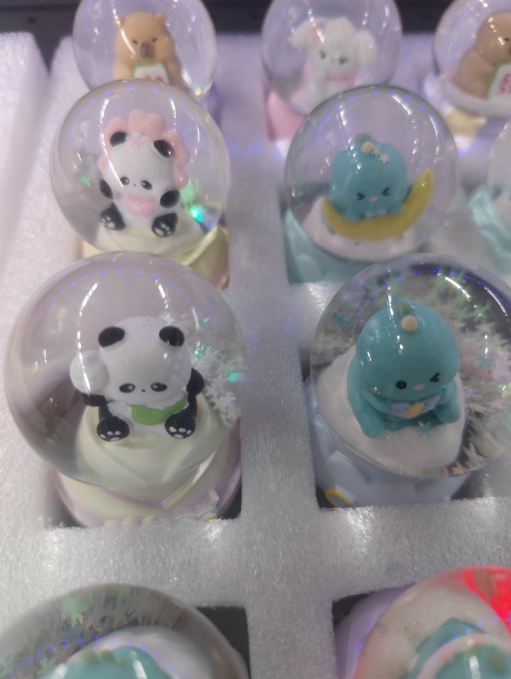 Renkli Kar Küresi - Görsel 2