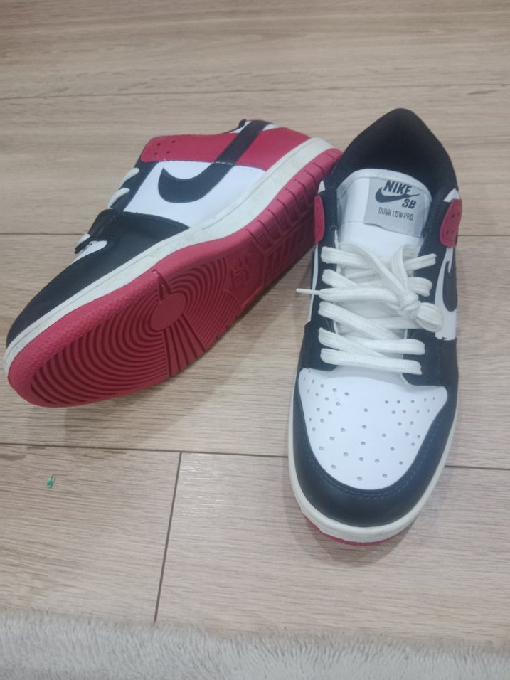 Nike SB Laced Beyaz Siyah Spor Ayakkabı - Görsel 3