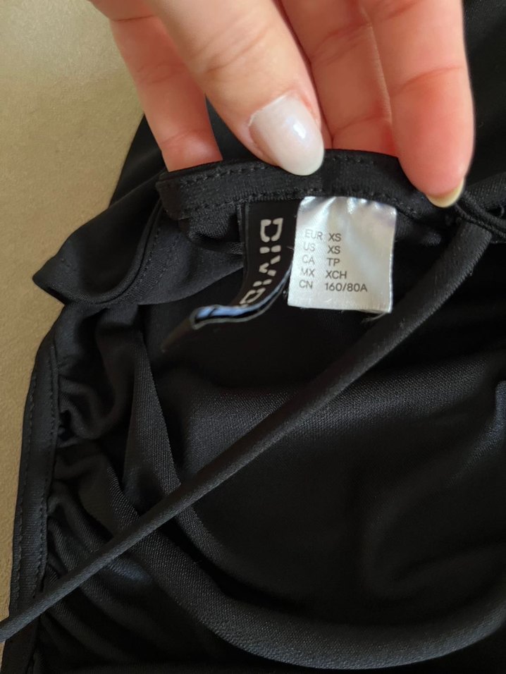 H&M siyah elbise - Görsel 4