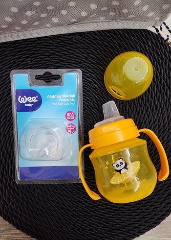 6+ Ay Turuncu Alıştırma Bardağı 125ml - Görsel 2