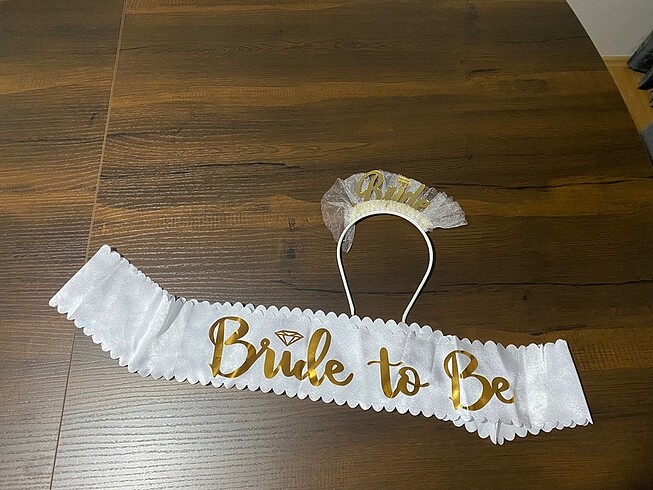 Bride taç ve yazısı