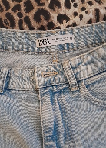 Mavi Kadın Mini Denim Şort - Görsel 2