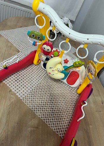 Renkli 2'si 1 Arada Bebek Yürüteci ve Piyano - Görsel 5