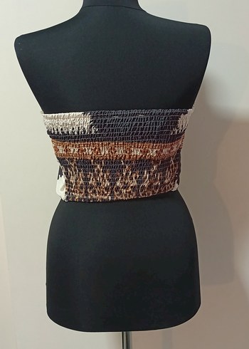 Kadın Bohem Straplez Mini Büstiyer - Görsel 2