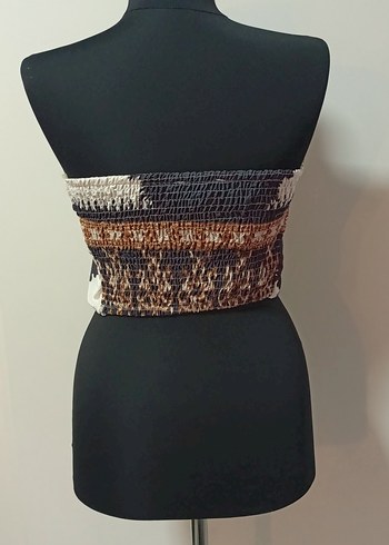 Kadın Bohem Straplez Mini Büstiyer - Görsel 3