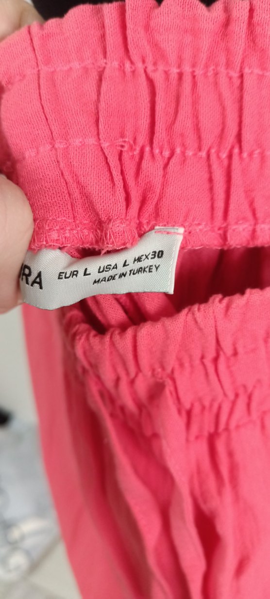 FUŞYA KETEN KADİN PANTALON - Görsel 4