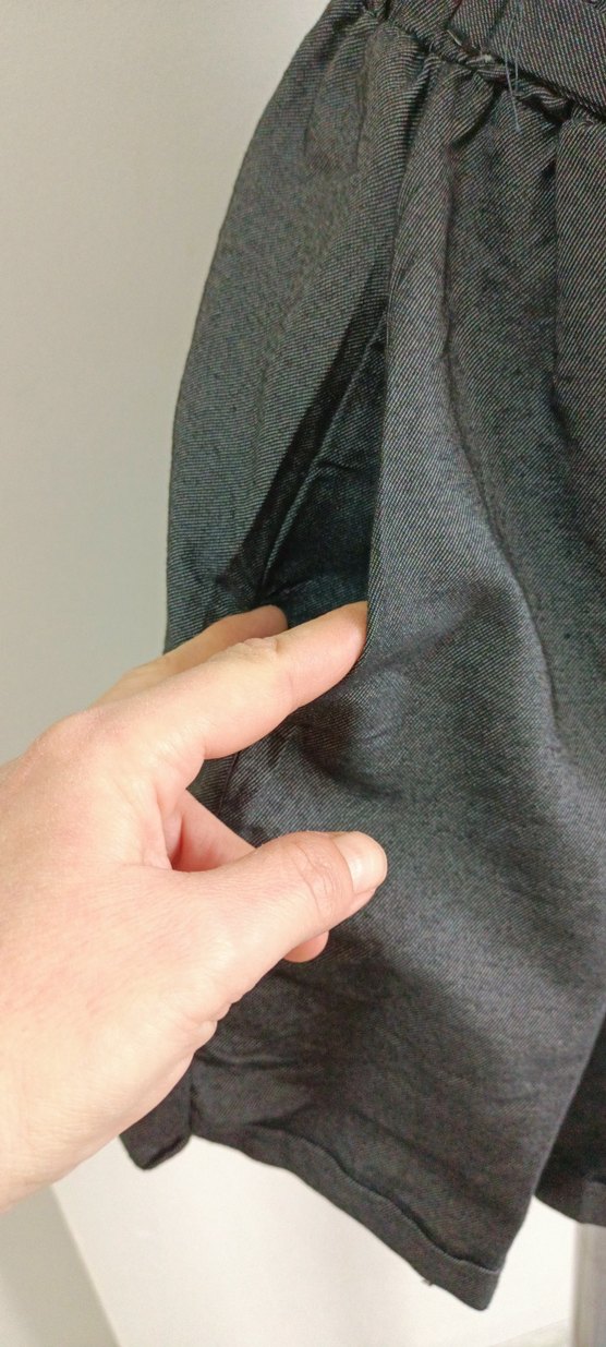 KADİN BELİ LASTİKLİ KUŞAKLI ŞORT - Görsel 3