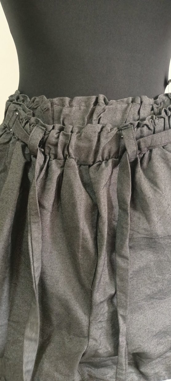 KADİN BELİ LASTİKLİ KUŞAKLI ŞORT - Görsel 4