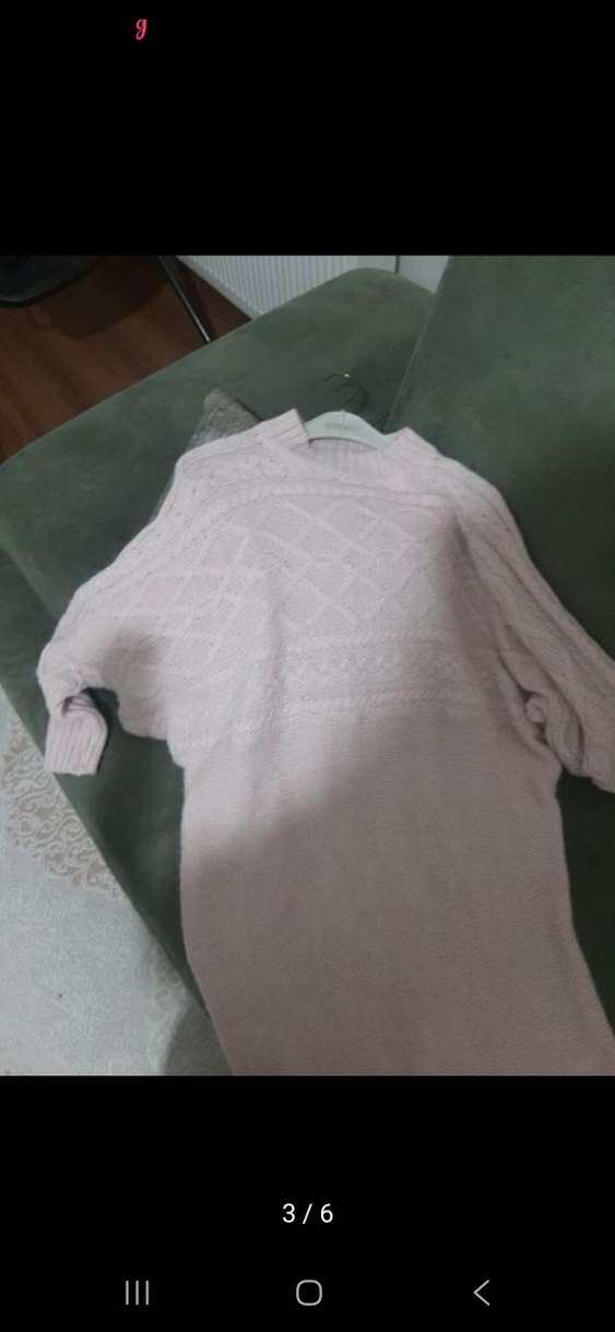 i Midi Triko Kadın Kazak - Görsel 5