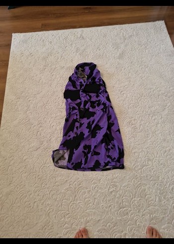 Koyu Mor Batik Desenli - Görsel 2