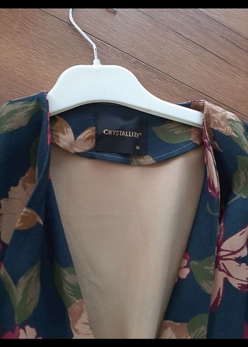 Çiçek Desenli Uzun Bohem Kadın ceket - Görsel 5