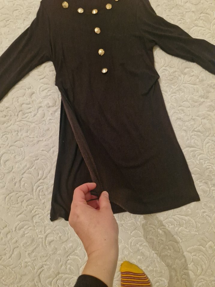 tunik acı kahve - Görsel 3