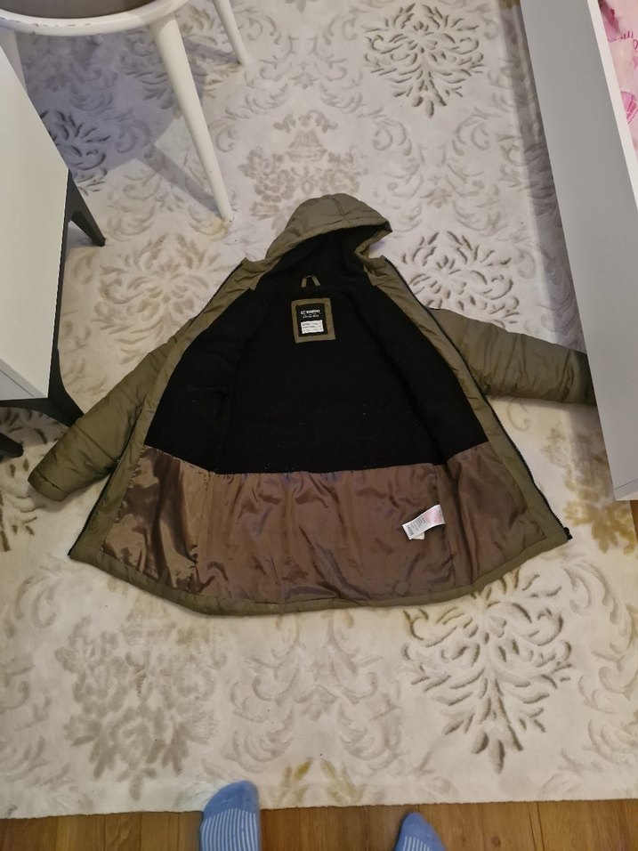 Kapüşonlu Kışlık Mont - Görsel 2