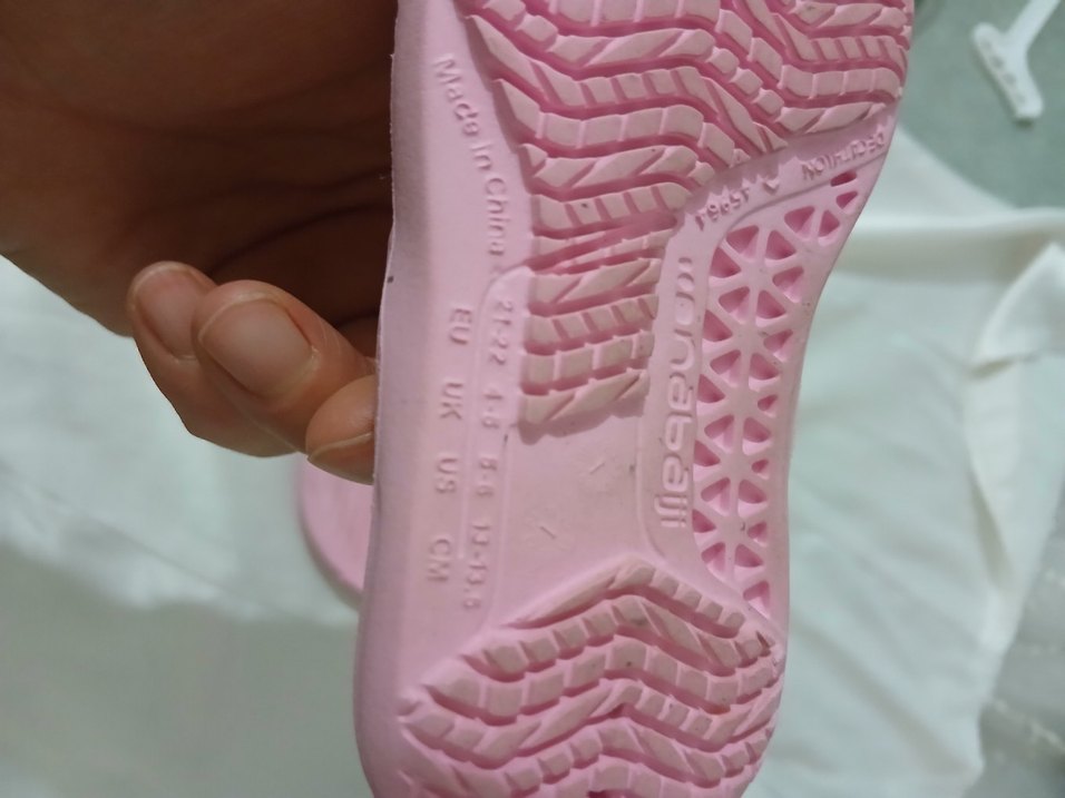 Decathlon Nabaiji  Pembe Kız Çocuk Sandalet Terlik - Görsel 5