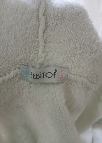 Kapüşonlu Çocuk Nakışlı Bornoz - Görsel 7