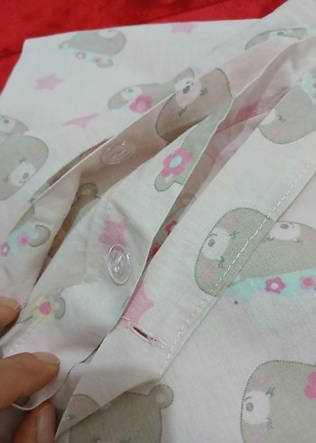 English Home Pastel Pembe Çocuk Nevresim Çarşafı - Görsel 3