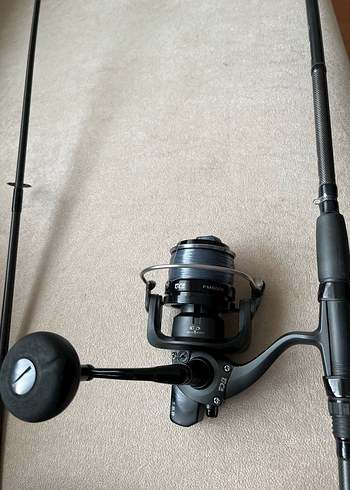Eca feeder mentor Fm5000 makine Shimano carp stalker 274cm 3lb - Görsel 5