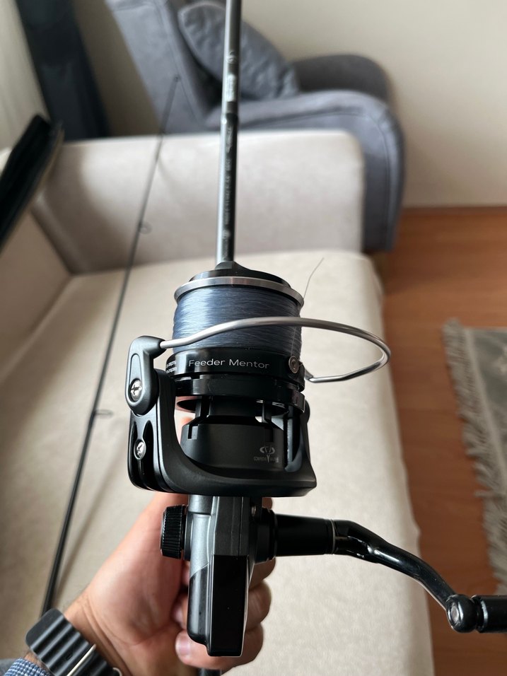 Eca feeder mentor Fm5000 makine Shimano carp stalker 274cm 3lb - Görsel 2