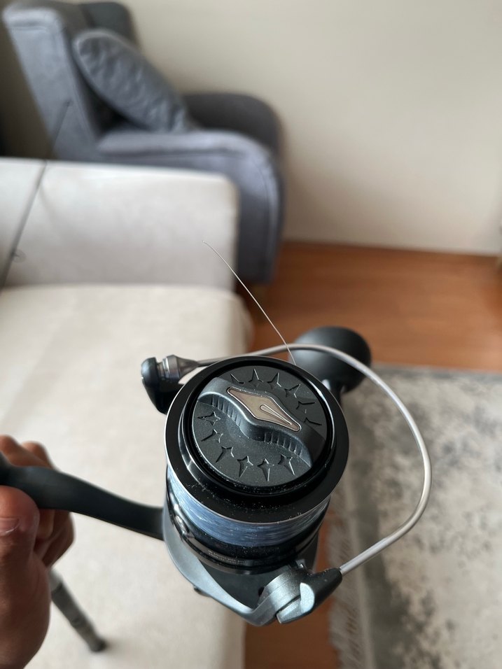 Eca feeder mentor Fm5000 makine Shimano carp stalker 274cm 3lb - Görsel 3