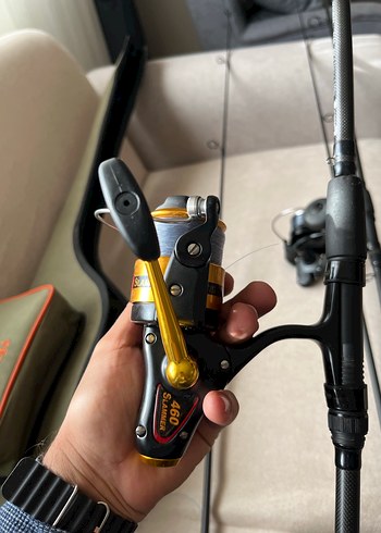 Penn Slammer 460 Olta Makinesi Shimano carp stalker 274cm 3lb - Görsel 3