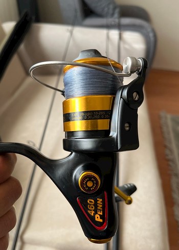 Penn Slammer 460 Olta Makinesi Shimano carp stalker 274cm 3lb - Görsel 5