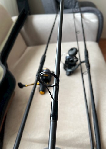 Penn Slammer 460 Olta Makinesi Shimano carp stalker 274cm 3lb - Görsel 9