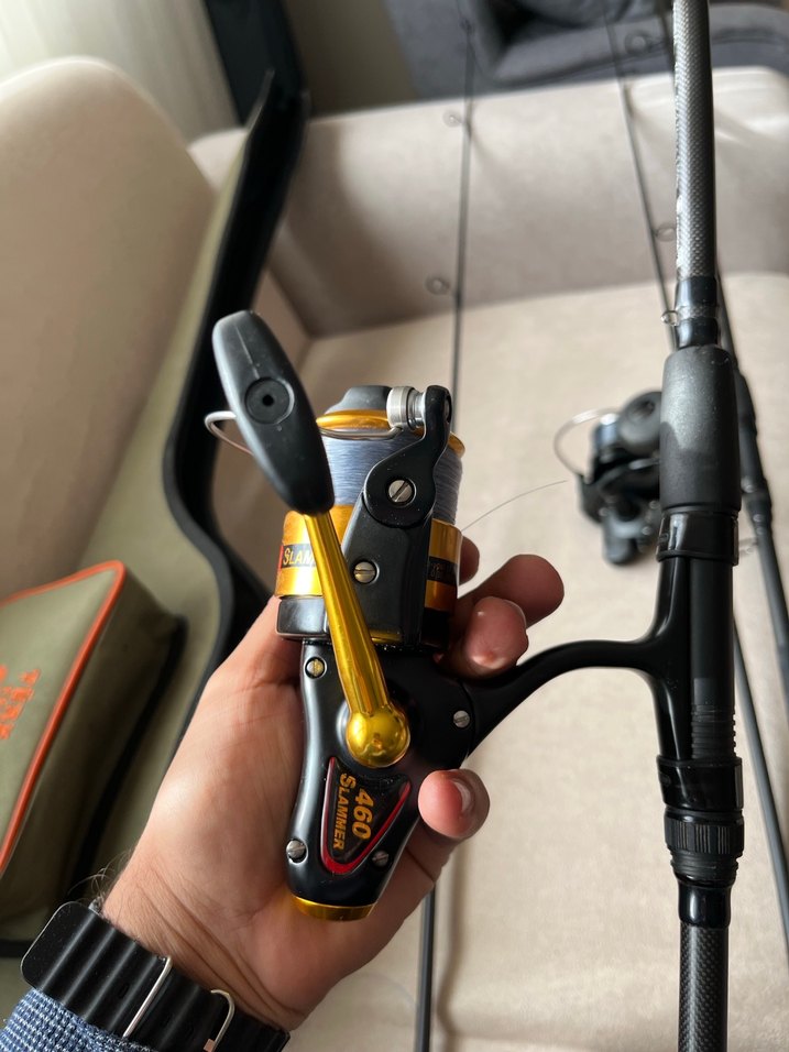 Penn Slammer 460 Olta Makinesi Shimano carp stalker 274cm 3lb - Görsel 3