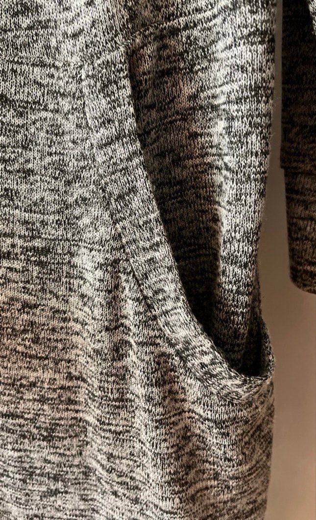 Gri Kadın Hırka - Görsel 4