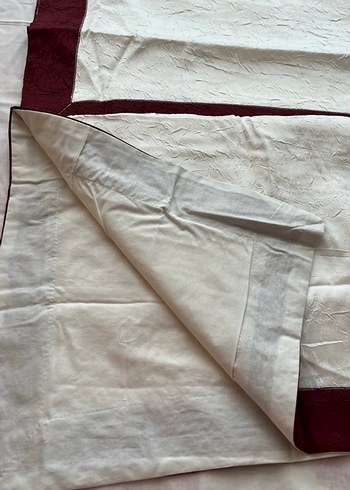 Bordo İşlemeli Pike Takımı - Görsel 12