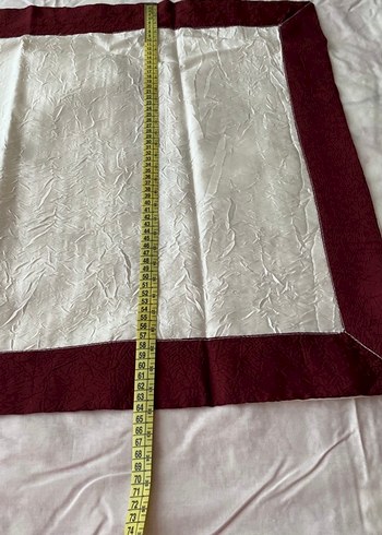 Bordo İşlemeli Pike Takımı - Görsel 16