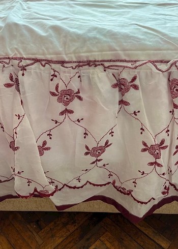 Bordo İşlemeli Pike Takımı - Görsel 7