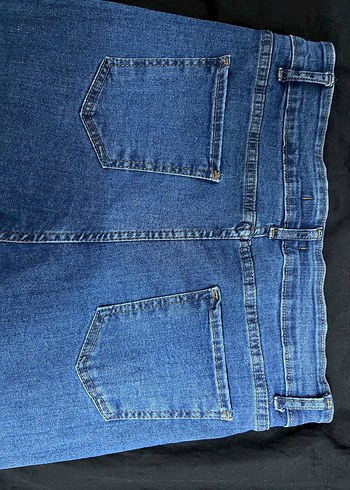 Kadın yüksek bel İspanyol paça pantolon - Görsel 3