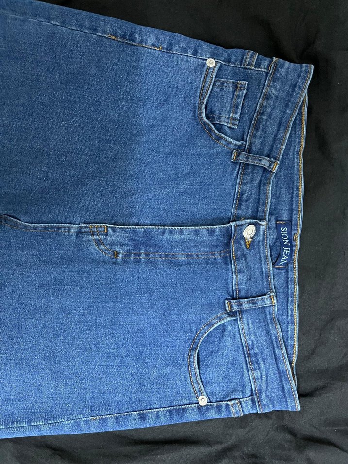 Kadın yüksek bel İspanyol paça pantolon - Görsel 2