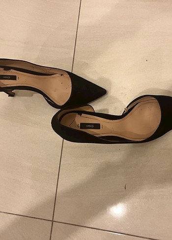 Siyah Modern Klasik Stiletto Topuklu Kadın Ayakkabı - Görsel 6