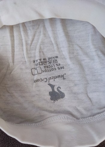 Beyaz kadın Basic Atlet - Görsel 2