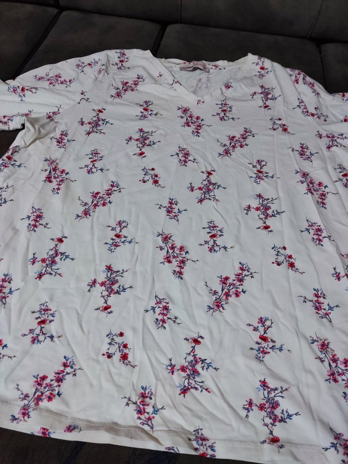 Üç çeyrek kollu kısa bluz - Görsel 3