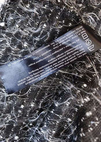 Gri Triko Kadın Uzun Kollu Ceket - Görsel 4