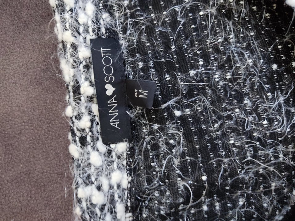 Gri Triko Kadın Uzun Kollu Ceket - Görsel 2