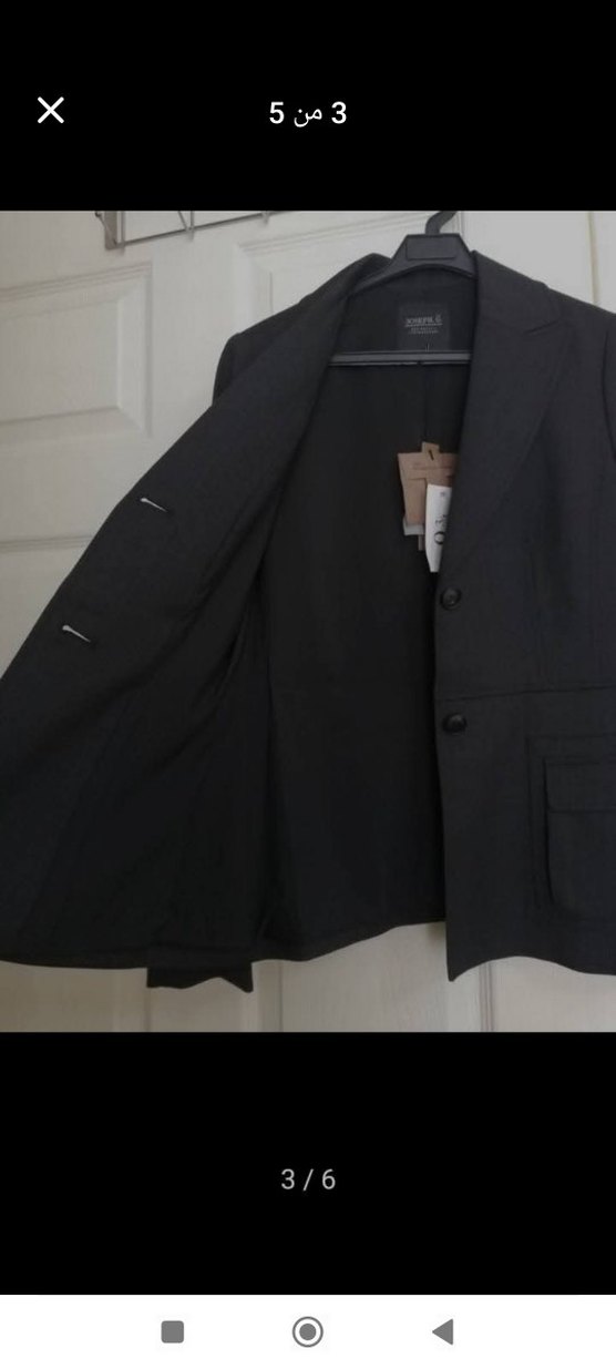 Siyah Düğmeli Kadın Blazer Ceket - Görsel 3