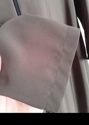 Kahverengi Uzun Salaş Kadın Kaban - Görsel 3