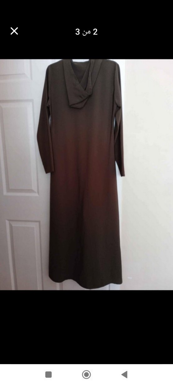 Kahverengi Uzun Salaş Kadın Kaban - Görsel 2