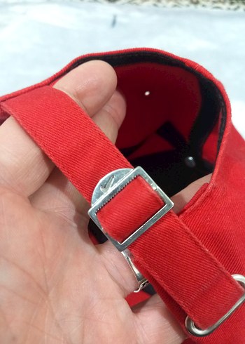 Kırmızı Nike Spor Şapka - Görsel 7