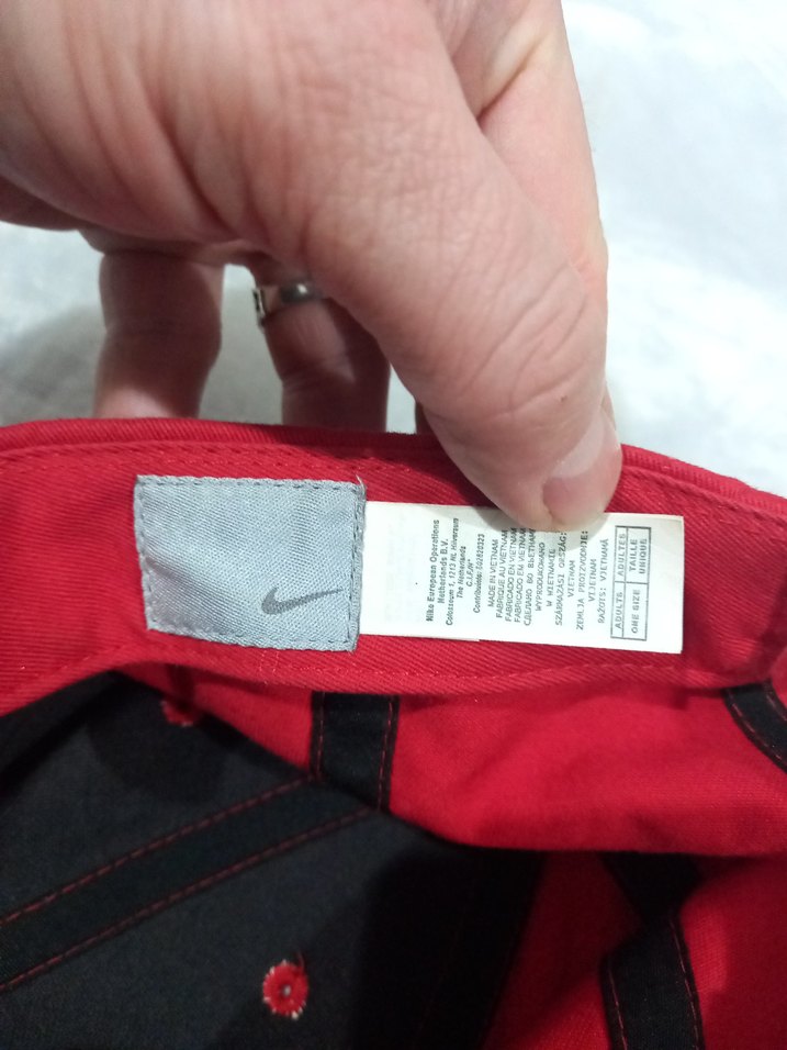 Kırmızı Nike Spor Şapka - Görsel 5