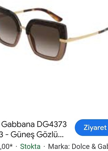 DOLGE&GABBAN DG4373 BAYAN G. GÖZLÜĞÜ - Görsel 10