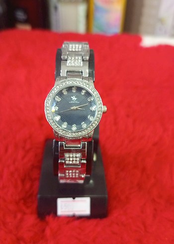 Taşlı Kemerli Kadın Kol Saati - Görsel 2